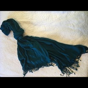 Dark navy blue scarf